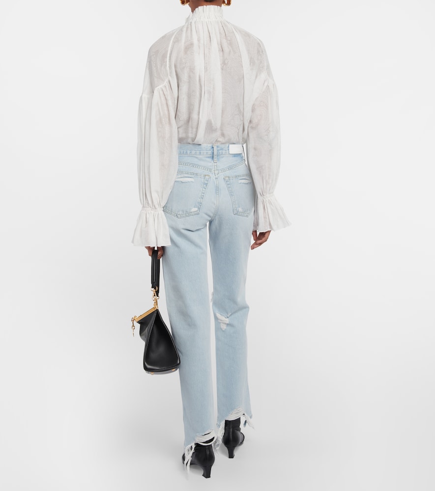 '90s high-rise straight jeans