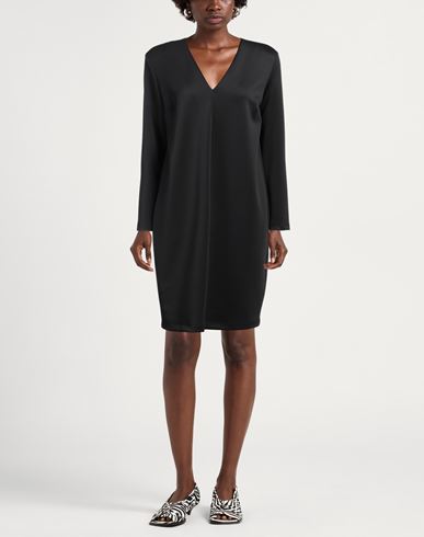 Alpha Studio Woman Mini dress Black Size 2 Polyester, Elastane