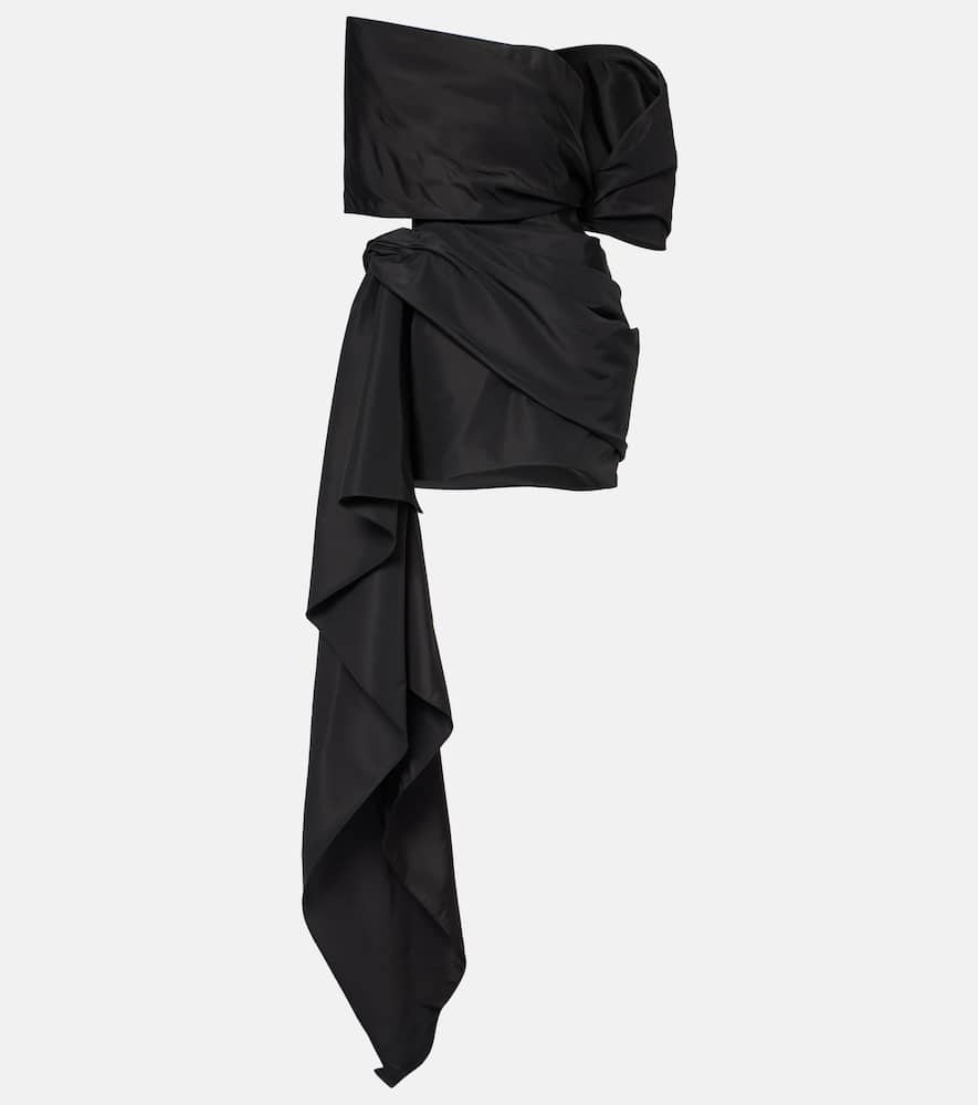 Asymmetric mini dress