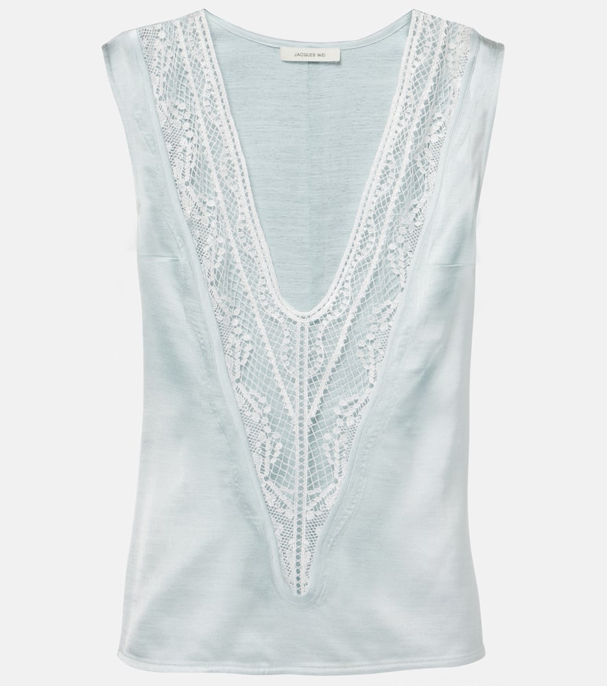 Open-knit top