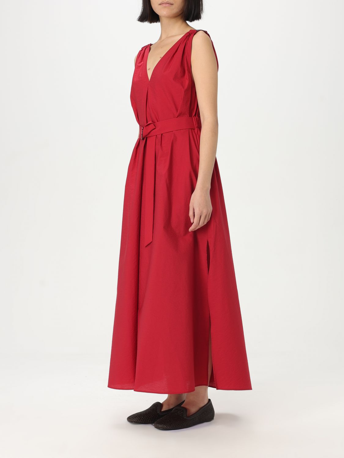 Dress BRUNELLO CUCINELLI Woman color Red