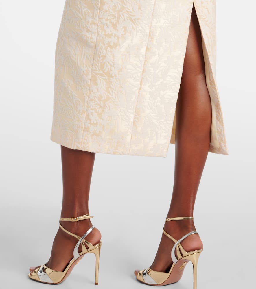 Numa velvet midi dress