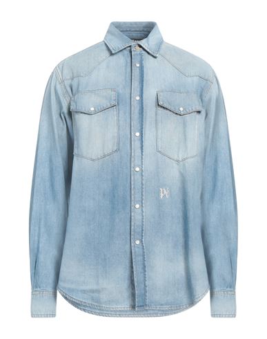 Man Denim shirt Blue