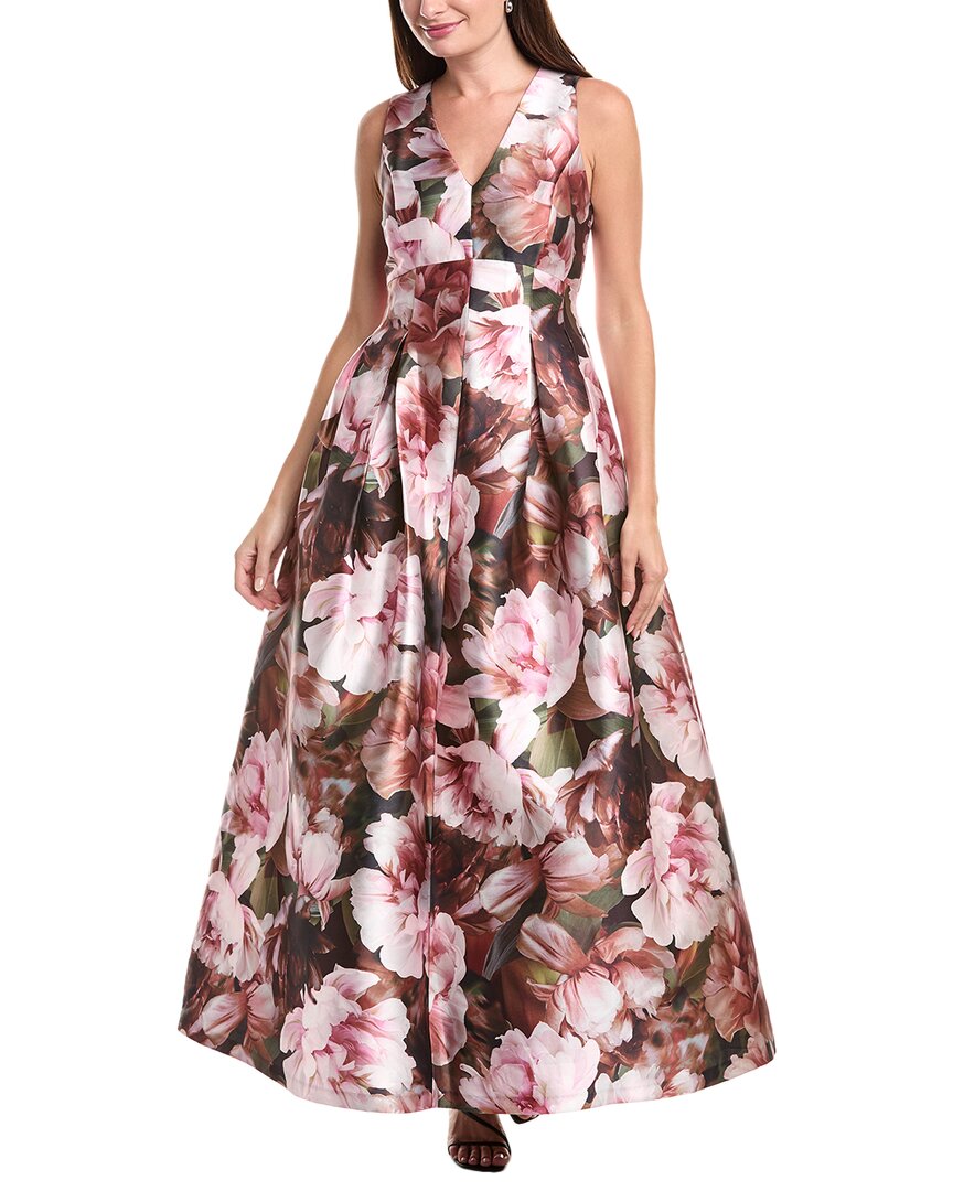 Pleated Ball Gown