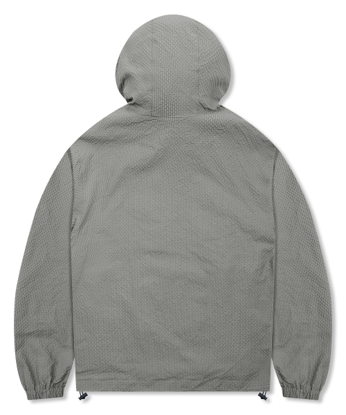XJ132 Check Wrinkle Windbreaker