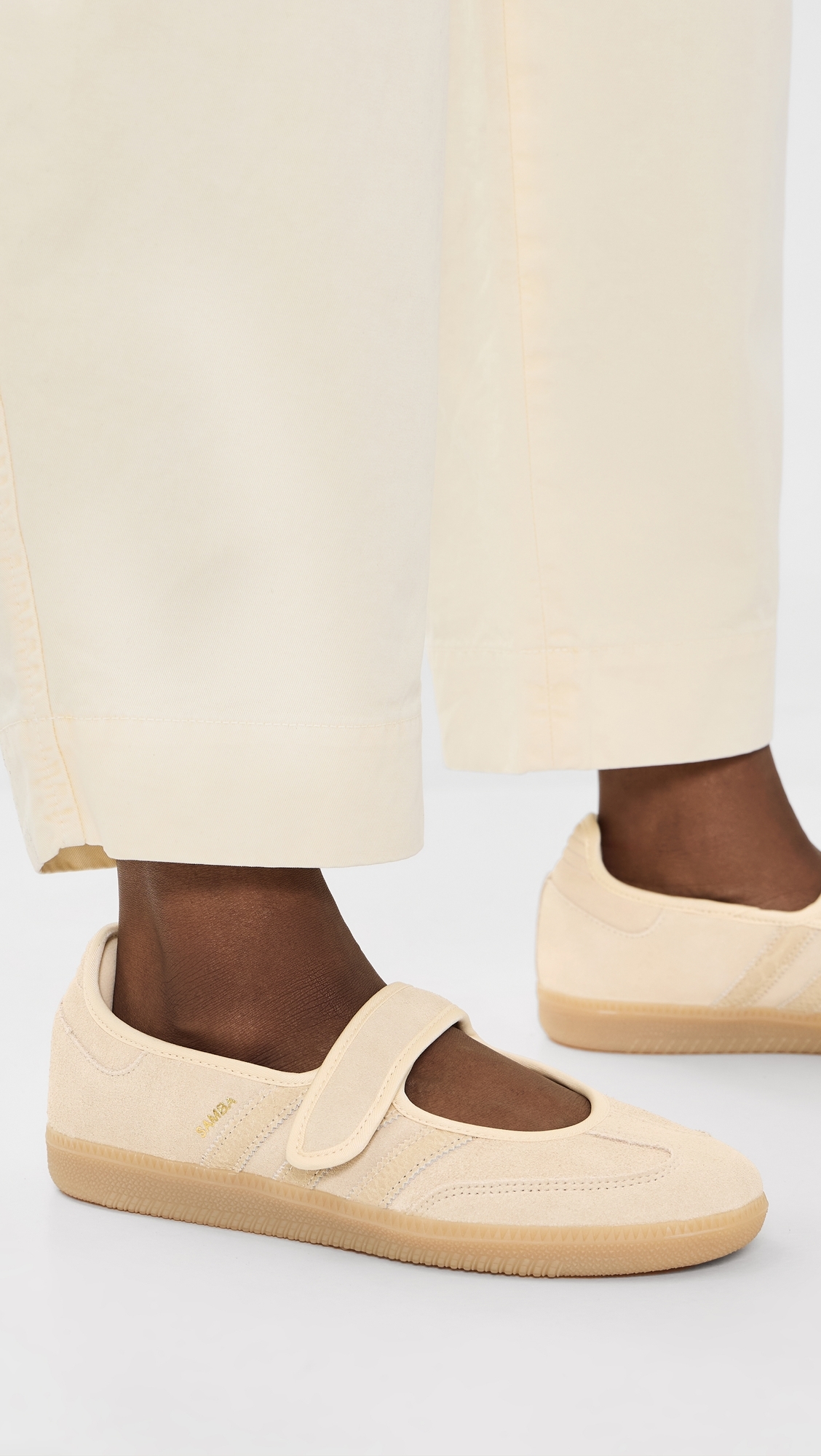 Samba Jane Shoes Sand Strata/Gold Metallic