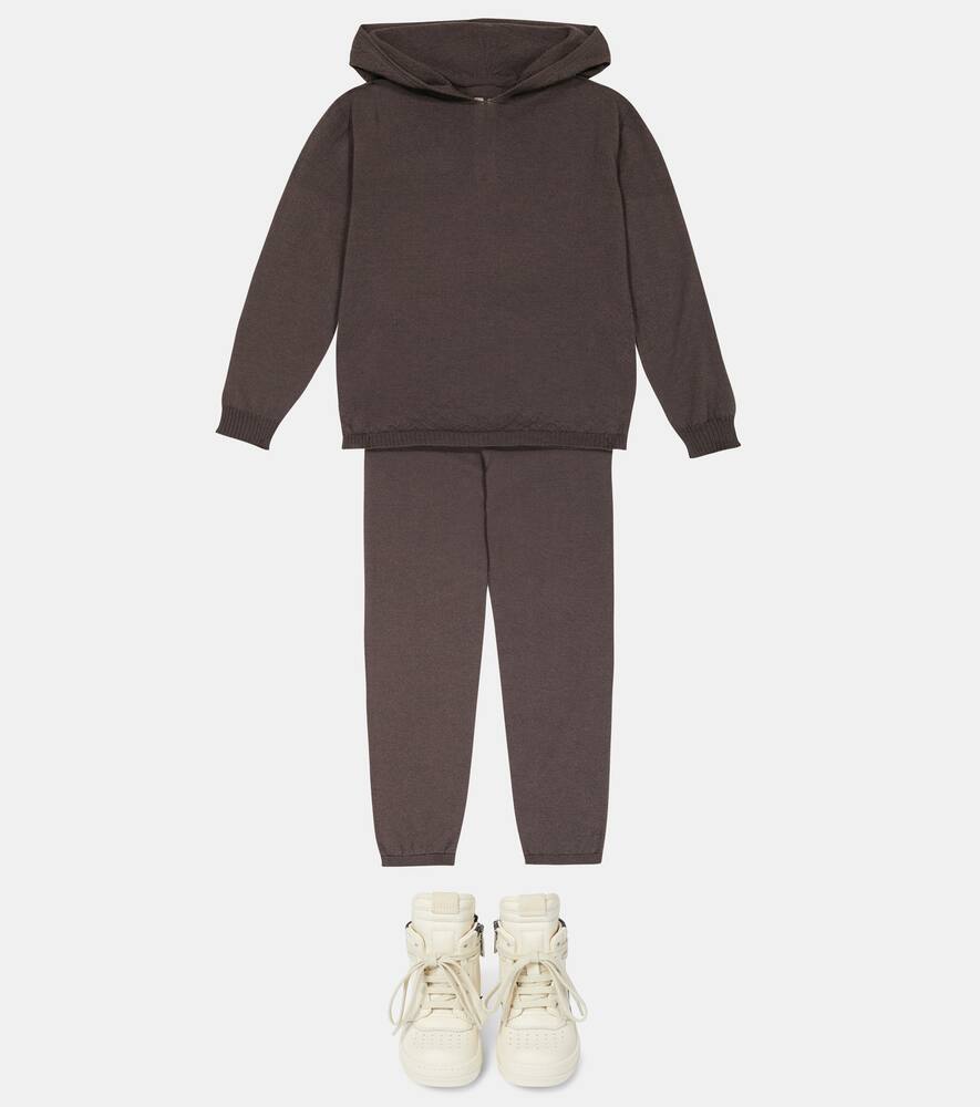Wool-blend sweatpants