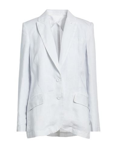 Woman Blazer Sky blue Size 4 Linen
