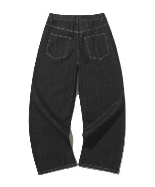 Damage Washed Denim Pants