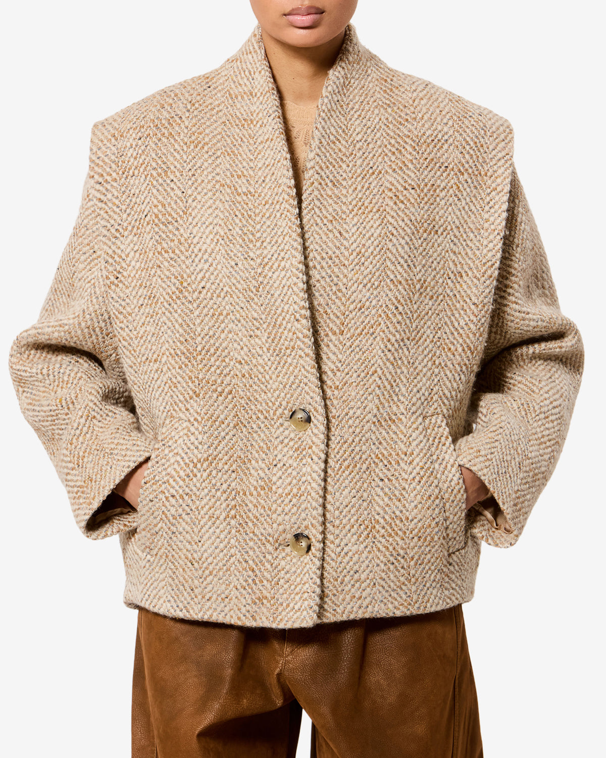 Drogo Jacket - Women - Beige - Size 40 - Marant Étoile