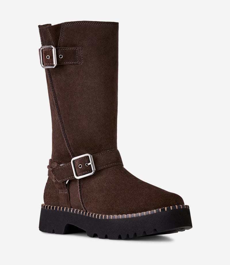 ® Women's Uptowner Biker Boot in Dusted Cocoa