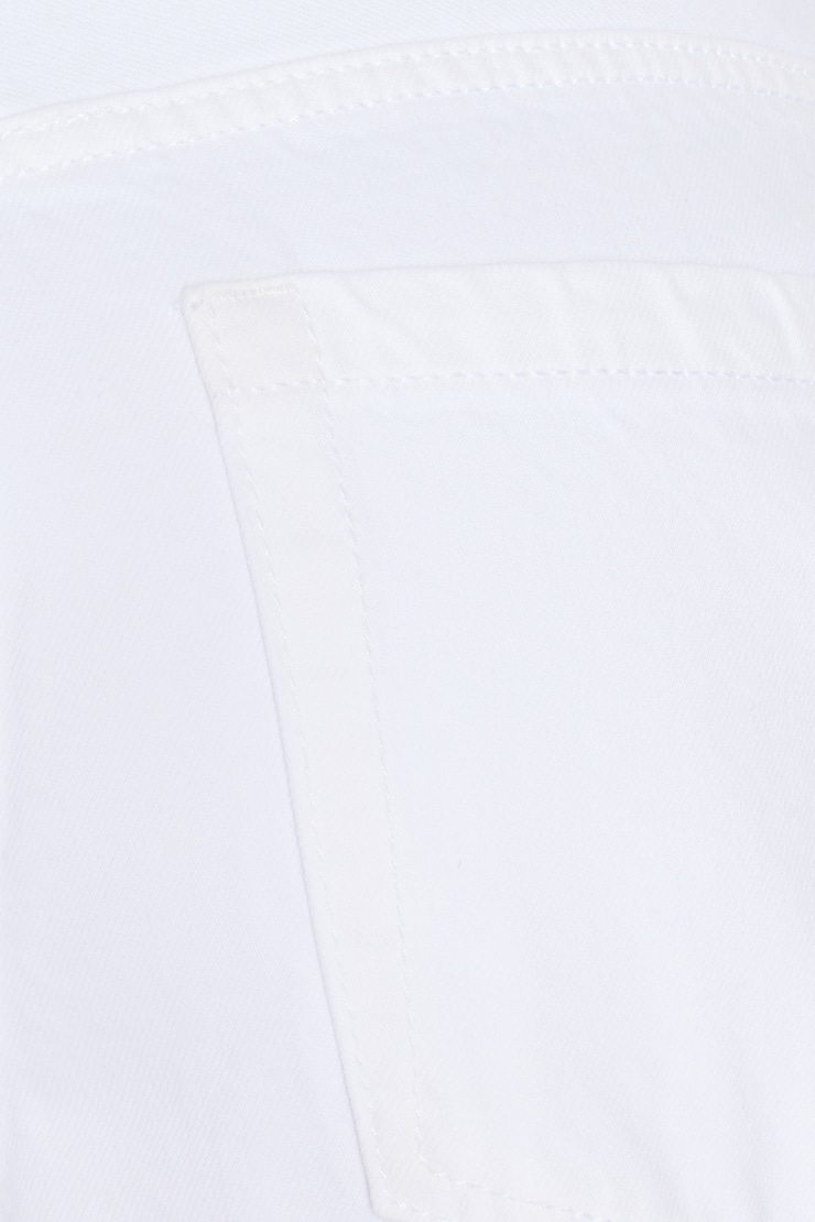 Low Rise Baggy Jeans - White - Women Clothing