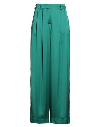 Woman Pants Emerald green Size 4 Polyester