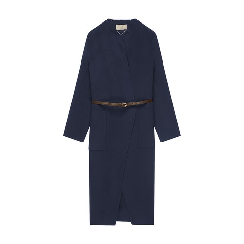 Valeran Coat with Removable Scarf