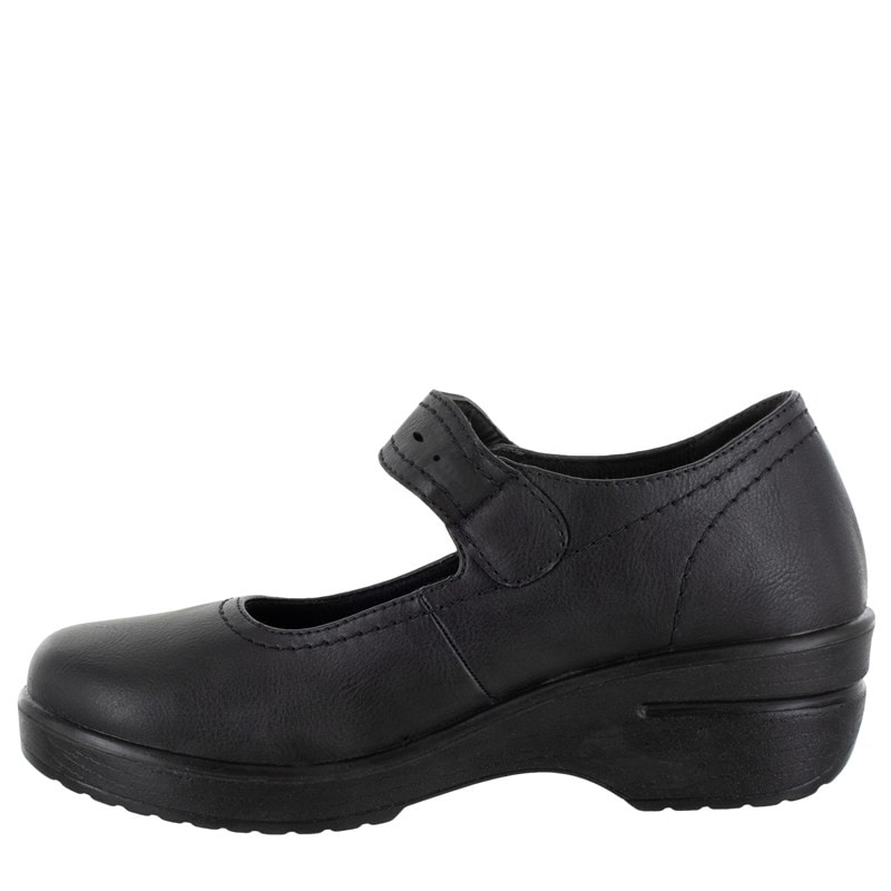 Women's Letsee Slip Resistant Mary Jane Shoes (Black)