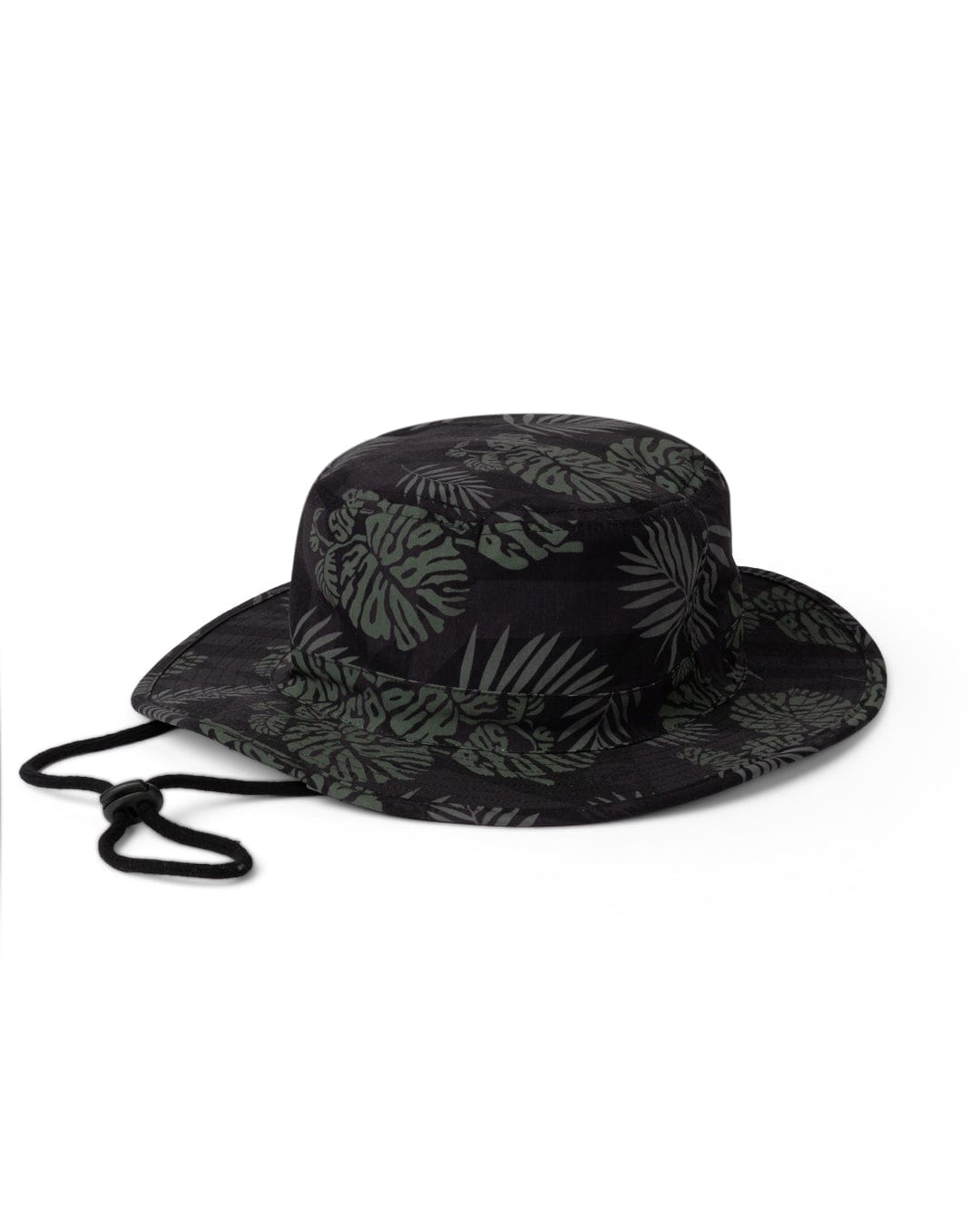 Saltrock Mens Warp Surf Bucket Hat in Dark Grey