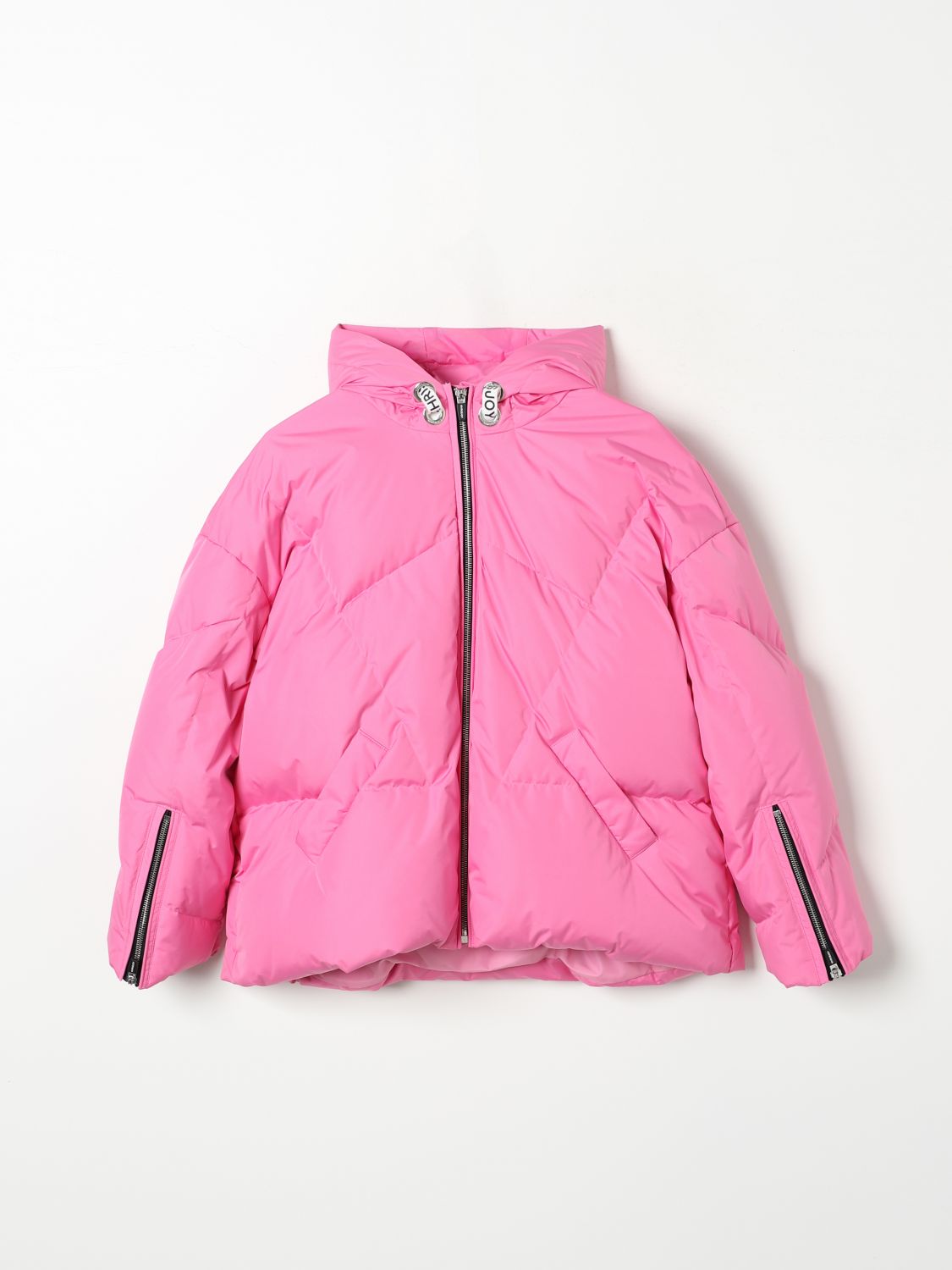 Coat Kids color Fuchsia