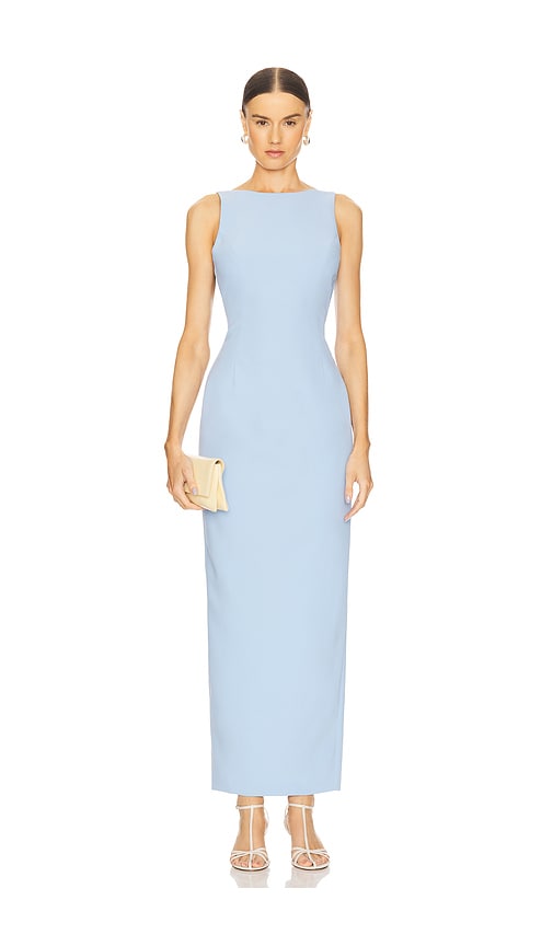 Amanda Uprichard Marbella Maxi Dress in Baby Blue. - S also in