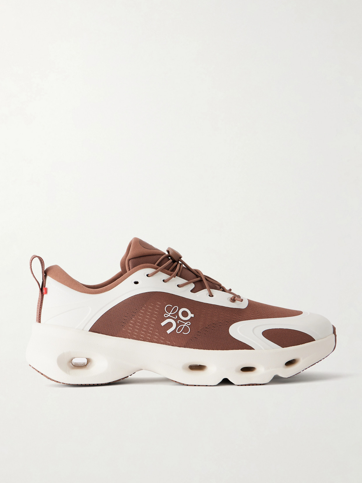 + On Cloudsolo Rubber-trimmed Recycled Mesh Sneakers - Blush