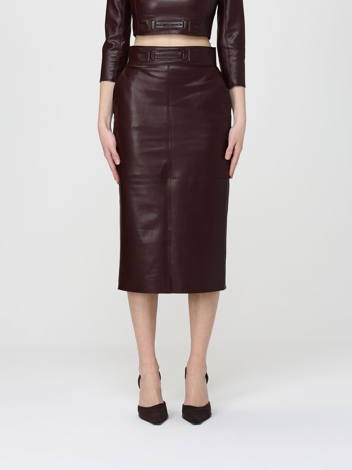 Skirt Woman color Brown