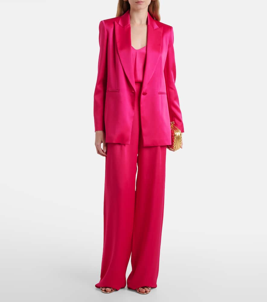 Galazia satin blazer