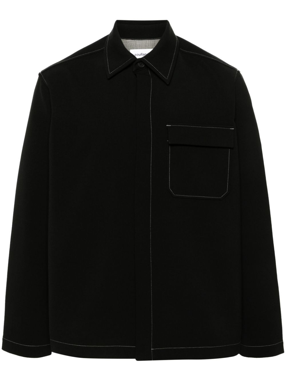 Rory grain de poudre shirt - Black