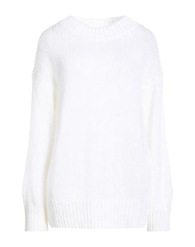 Samsøe Φ Samsøe Woman Sweater White Size M Acrylic, Polyamide, Mohair wool