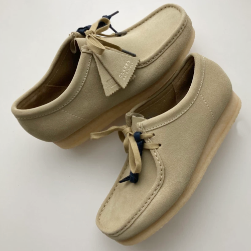 Wallabee suede loafers