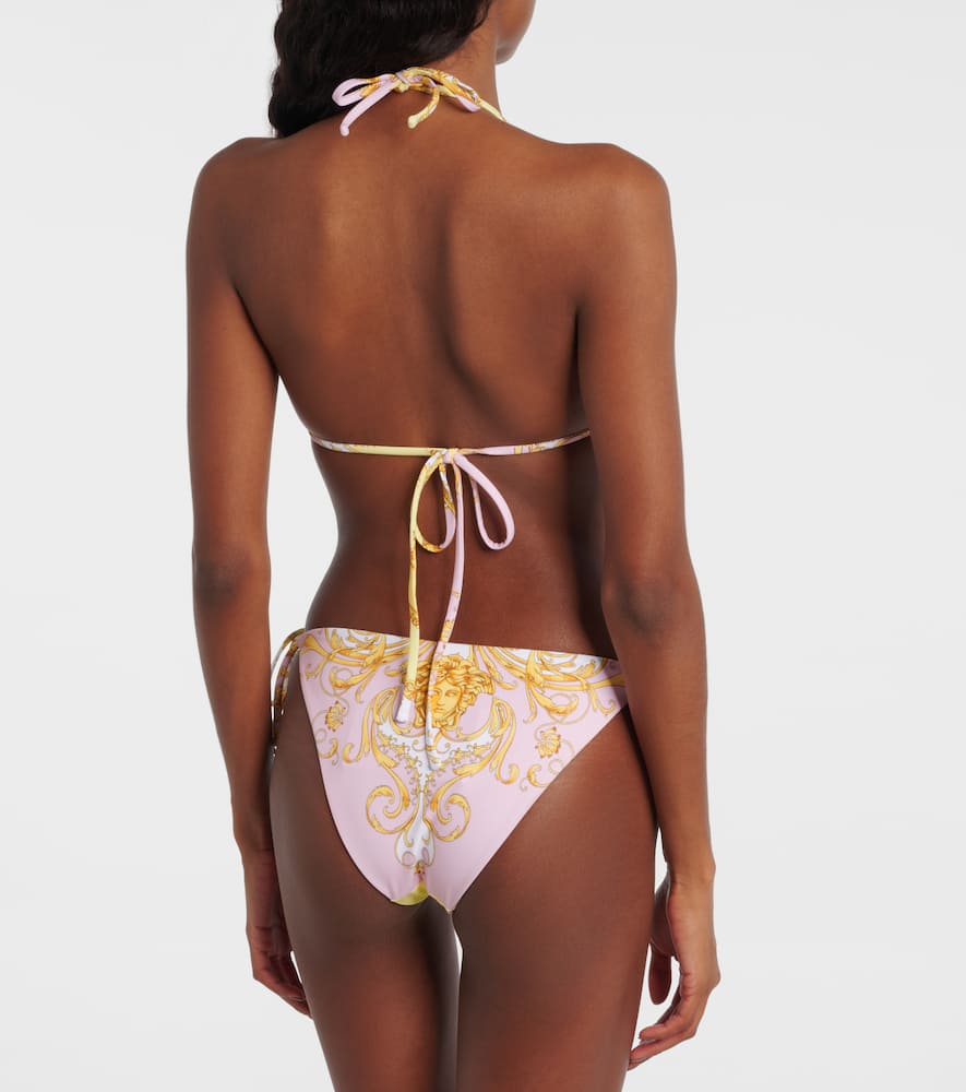 Barocco triangle bikini bottoms