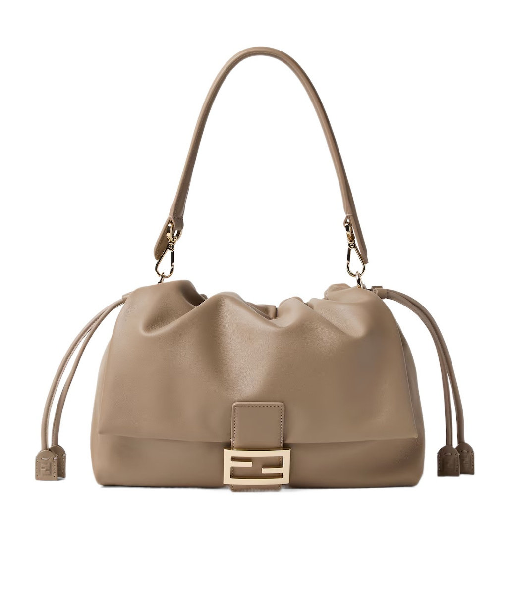 Baguette Soft Large Black nappa leather bag