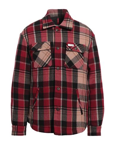 Man Jacket Red Size XL Wool, Polyamide