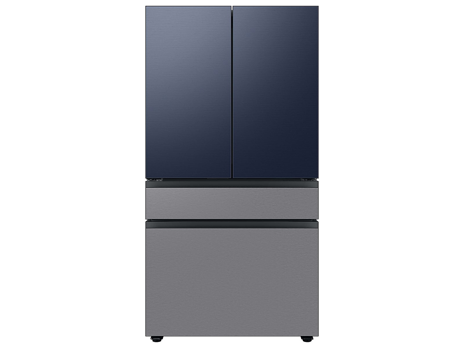 Bespoke 4-Door French Door Refrigerator Panel in Stainless Steel - Middle Panel(RA-F36DMMQL/AA)