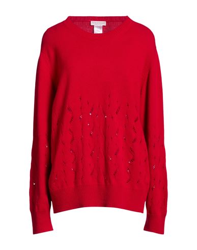 Woman Sweater Red Size XXL Virgin Wool