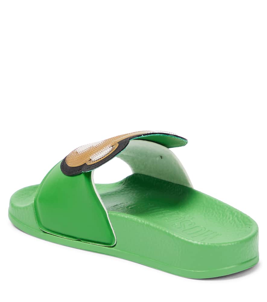 Logo rubber slides