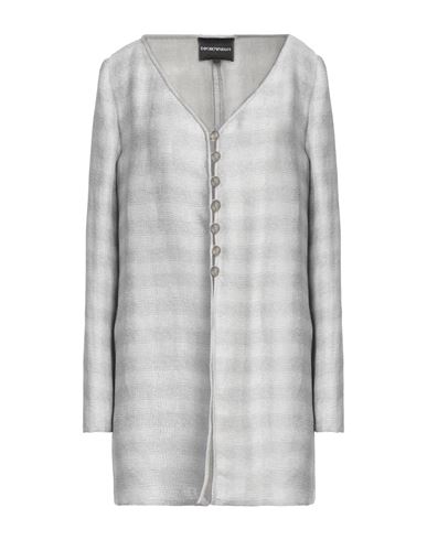Woman Jacket Light grey Size 10 Viscose, Linen, Silk