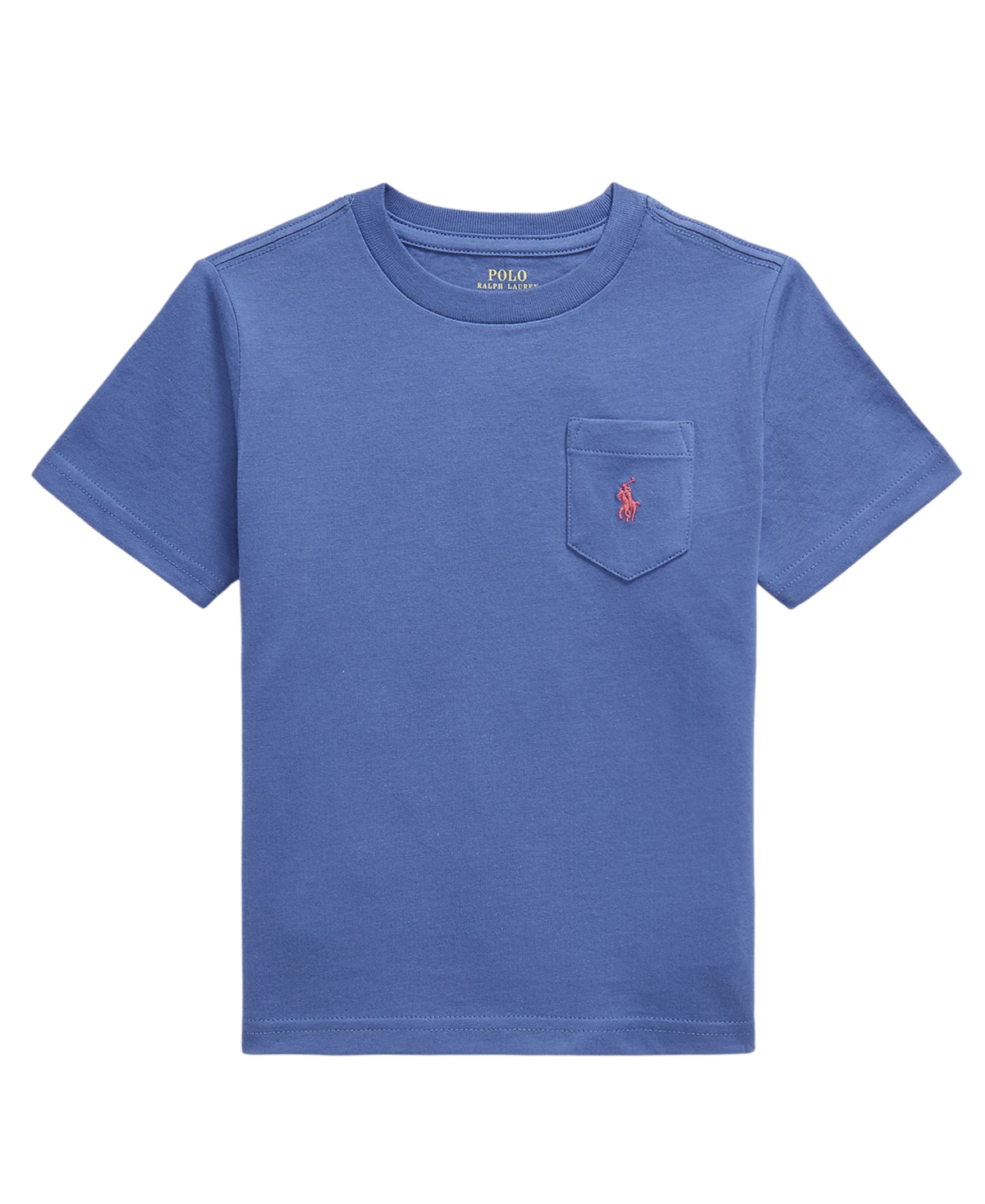 Boys' 2-7 Jersey Pocket T-Shirt - Blue Heaven