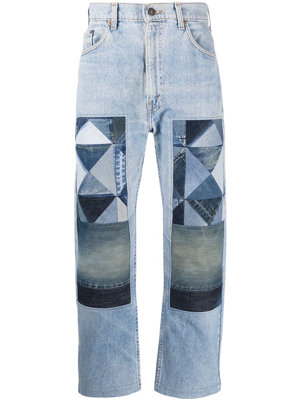 NY Old Patch jeans - Blue