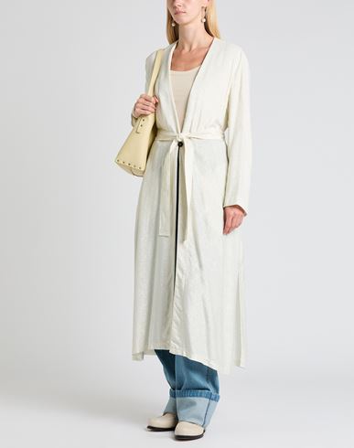 Forte_forte Woman Overcoat & Trench Coat Platinum Size 2 Cotton