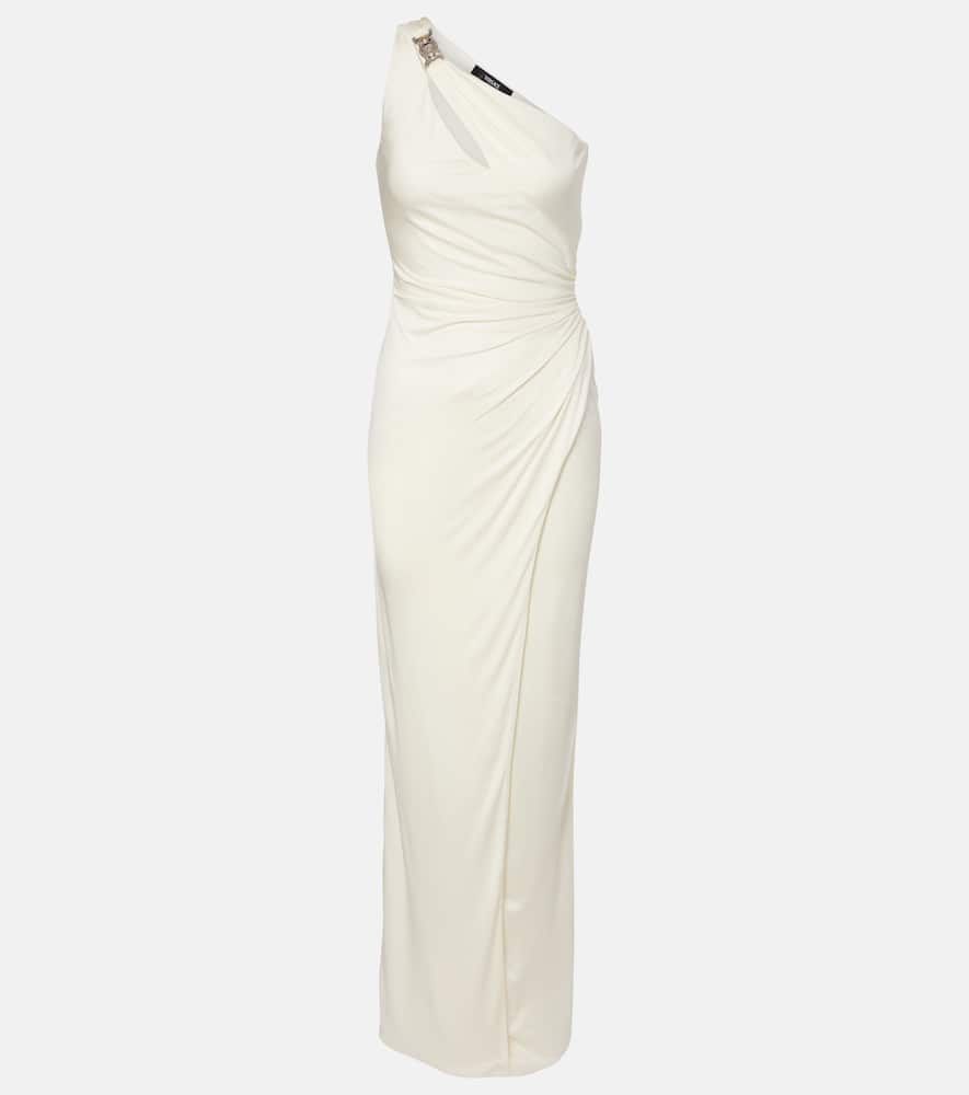 Medusa '95 gathered jersey gown