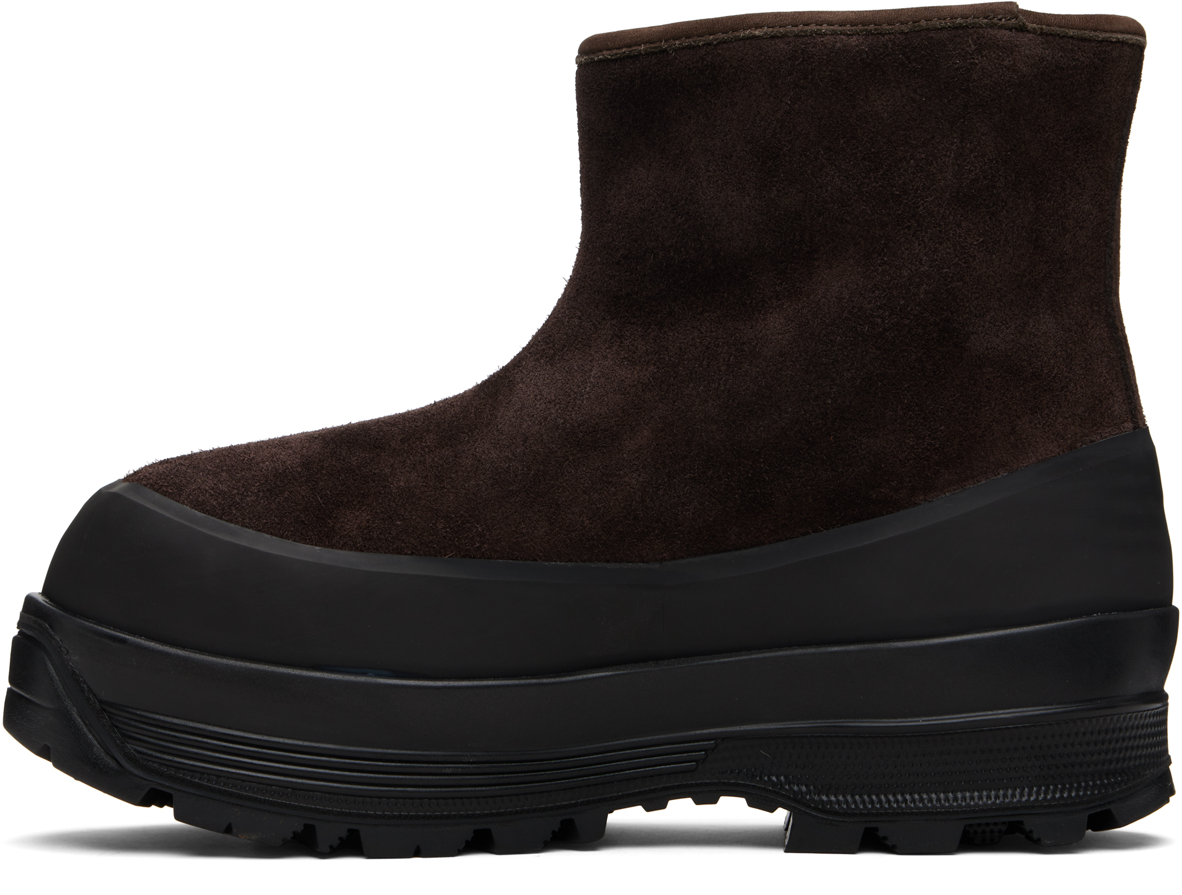Brown Badia Shearling Boots