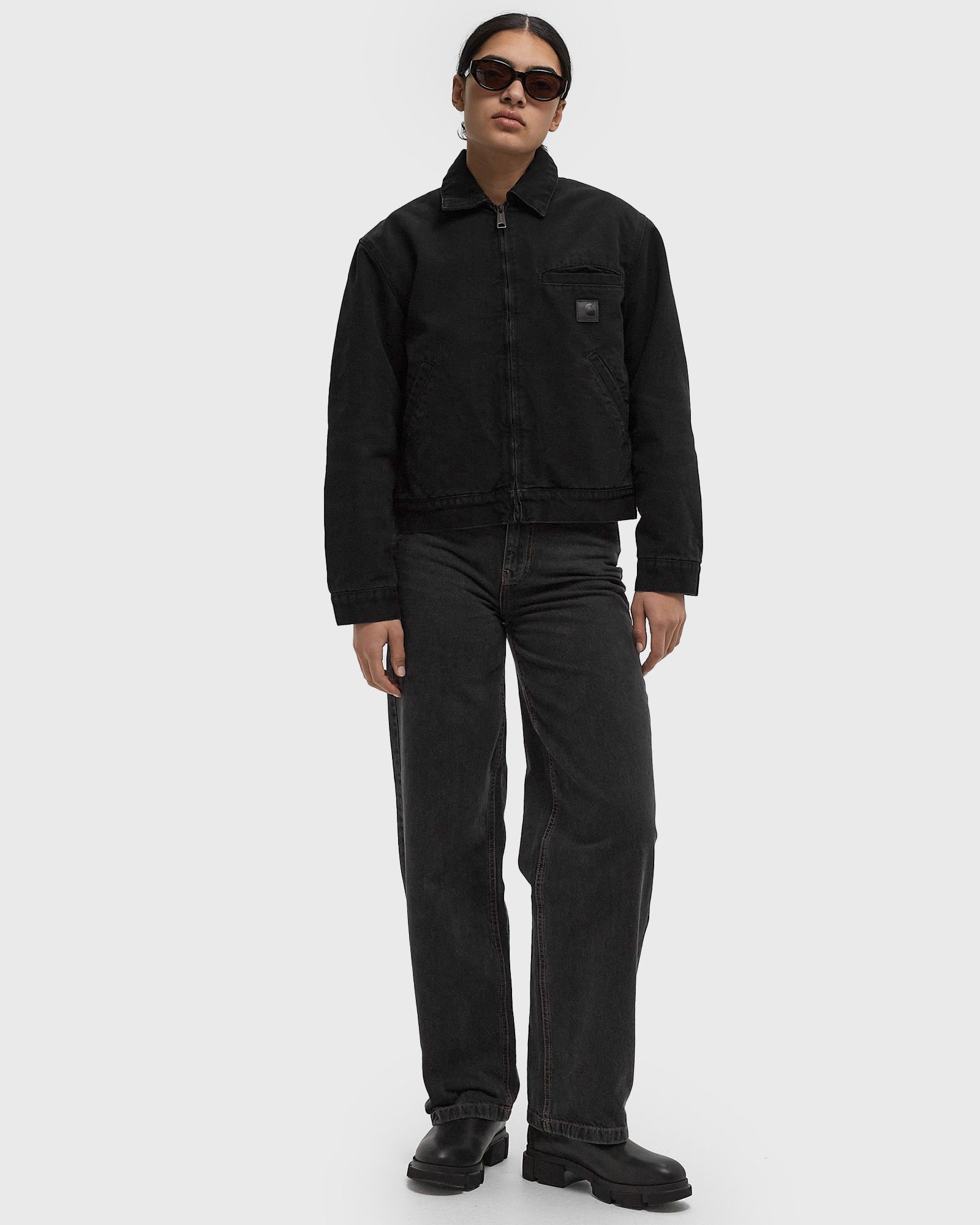 WMNS Dayton Jacket black female Denim Jackets now available at BSTN