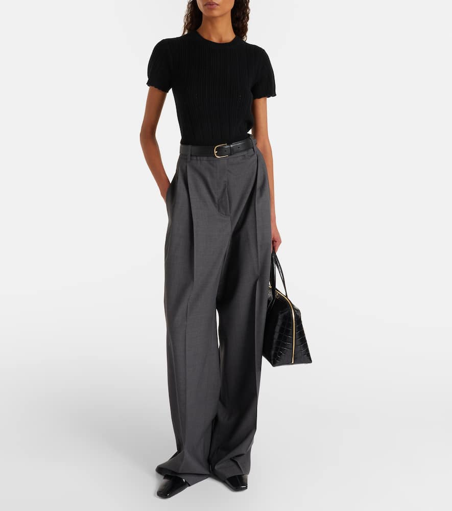 The Getaway cashmere crop top
