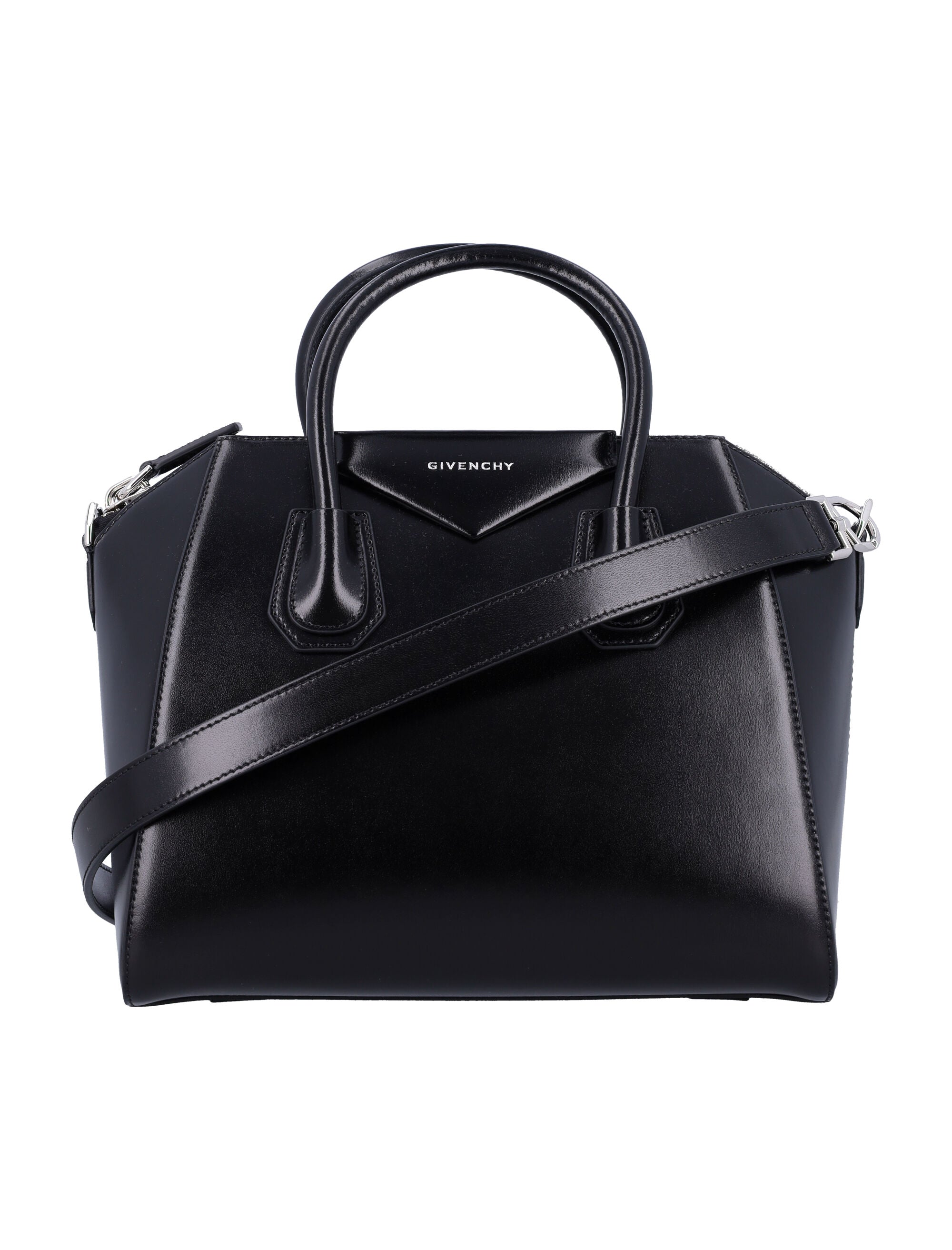 Small Antigona Bag in Box Leather