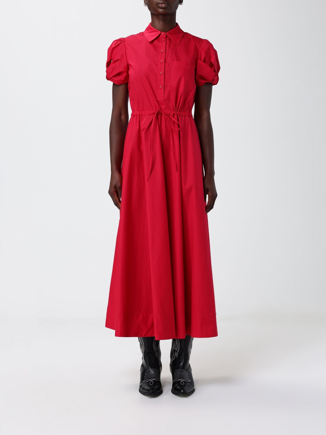 Dress Woman color Red