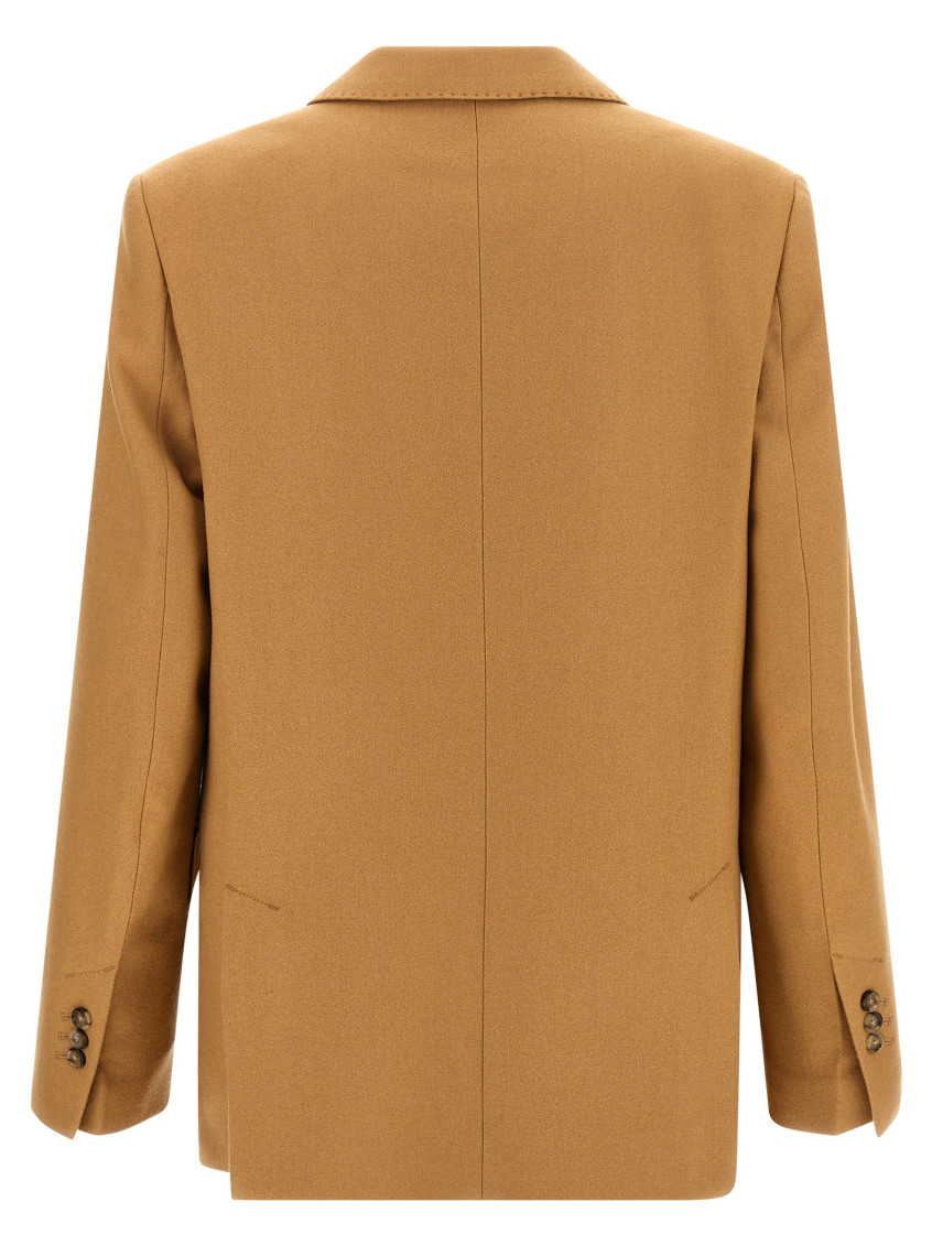Ami Paris - wool blazer single breasted notch lape