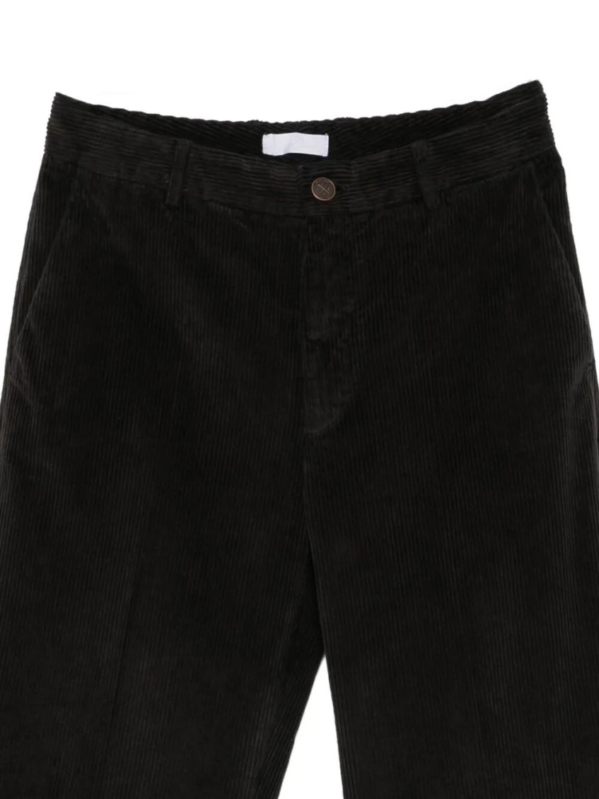 Beverly Pleated Wool Trousers
