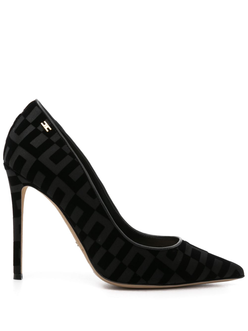 La Dame Décolleté 105mm pumps - Black