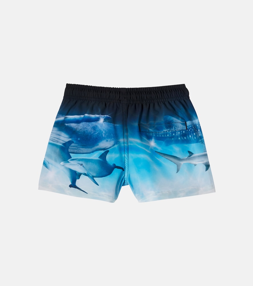 Niko printed swim trunks