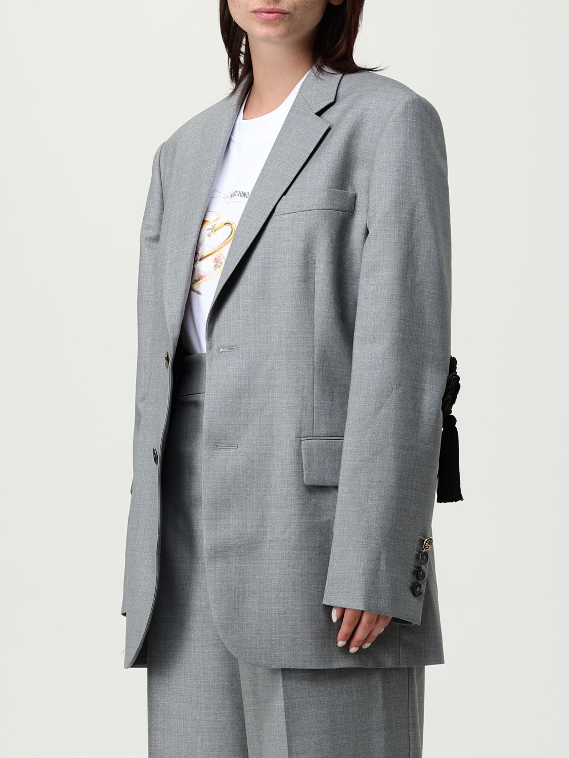 Blazer Woman color Grey