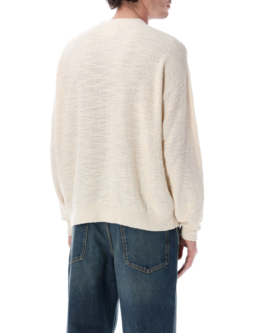 Isabel Marant - achille textured knit round neck sweater